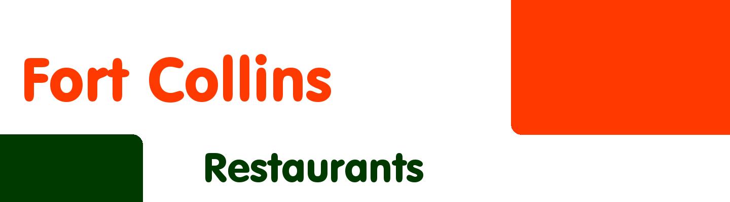 Best restaurants in Fort Collins - Rating & Reviews